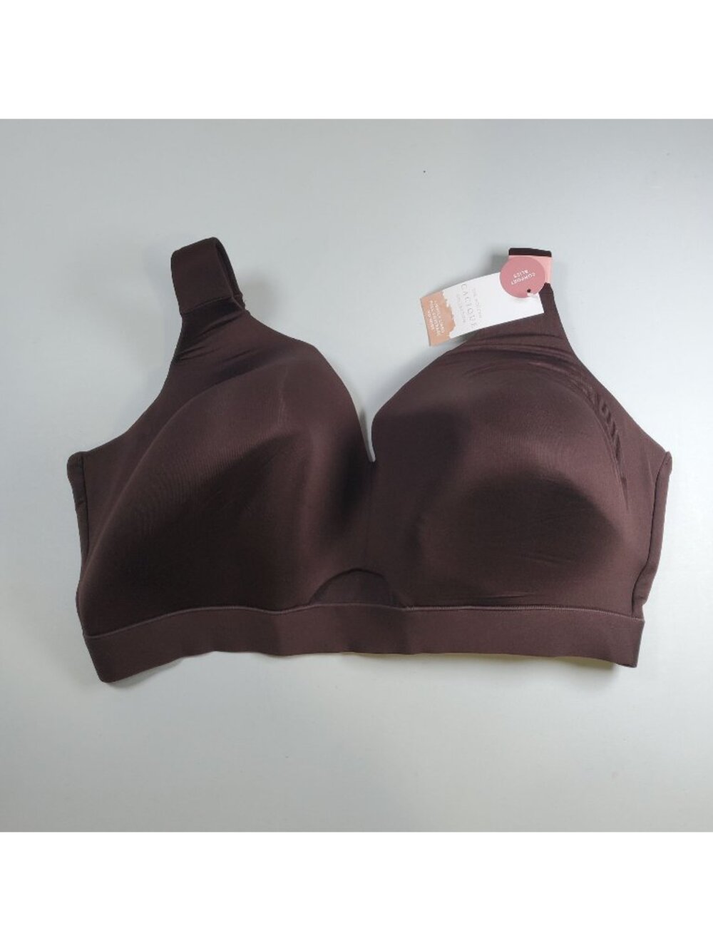 Cacique Comfort Bliss Lightly Lined No Wire Bra Women Size 40 DDD NWT Brown